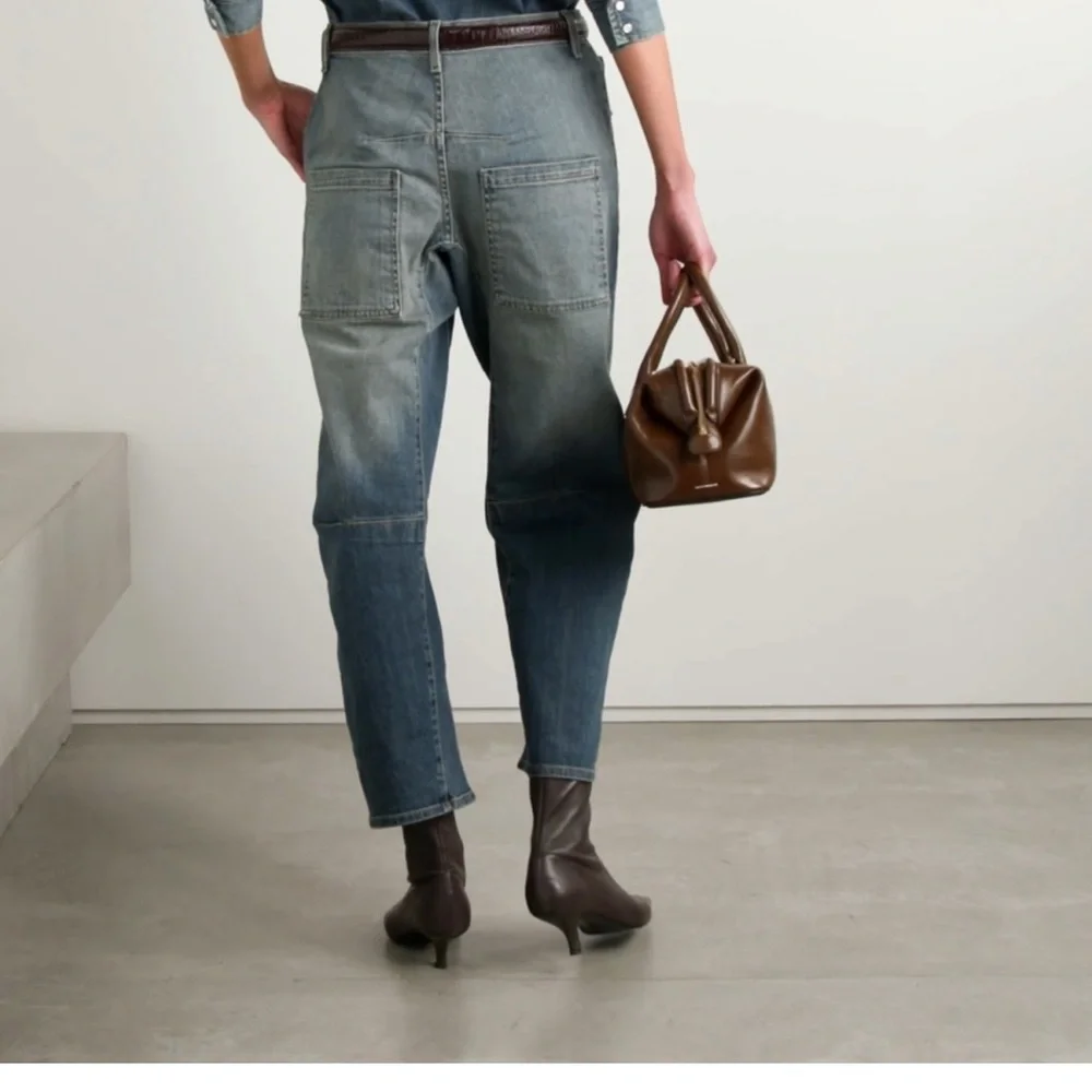 Nili Lotan Light Blue Boyfriend Jeans - Picture 4 of 16